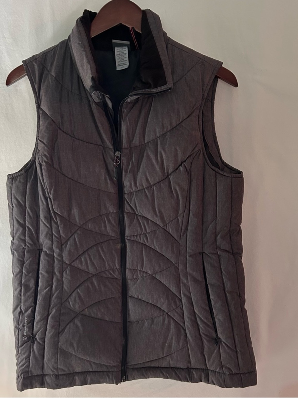 Women’s Champion C9 Quilted Vest - Charcoal Large